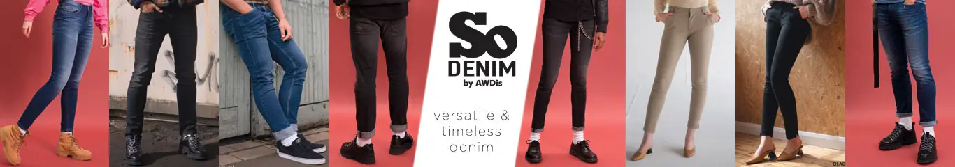 AWDis SO Denim - Versatile & timeless denim